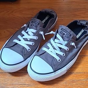 Converse All Star Gray slip ons